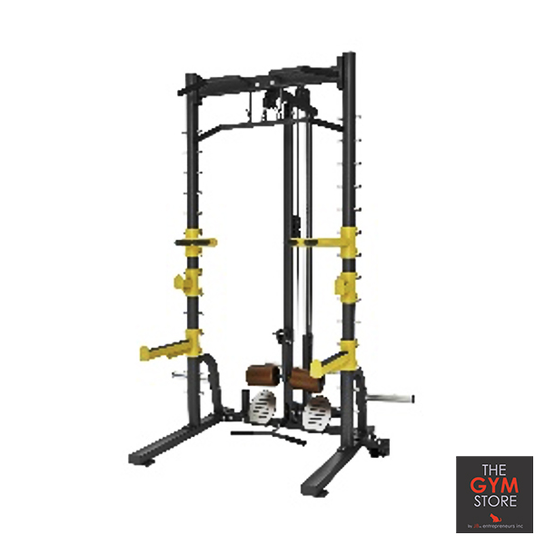 Multi-Function Squat Rack with Lat Pulldown